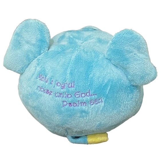 Bestever Bubble Elephant Plush 5" Christian Bible Verse Religious Embroidered - Picture 3 of 6